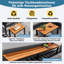6 - Person Modular Outdoor Seating Set With Cushions & Wooden Tables