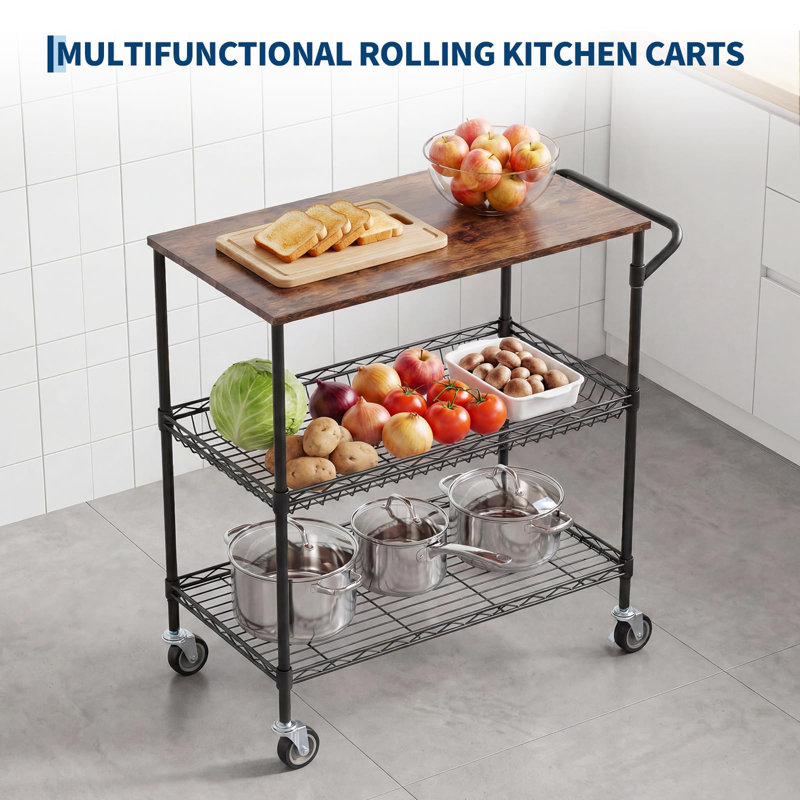 Metal Bar Cart