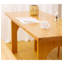 Wabi-Sabi Style Solid Wood Rectangular Writing Desk-110888764