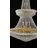 32-Inch K9 Crystal Chandelier Lighting for Dining Room, Modern Luxury 27-Light French Empire Ceiling Light for Living Room, Staircase, Foyer & Entryway, Gold-106804553-129400722-129400724