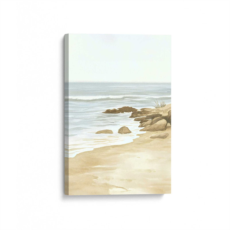 Toile tendue Soft Shoreline Silence II, H 30 po x l 20 po