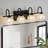 4-Light Bathroom Vanity Light Wall Sconce with Shade Wall Mount Lighting for Bathroom(No Bulbs)-1926240869