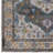 Modway Success Anisah Distressed Floral Vintage 5x8 Area Rug in Gray, Ivory, Yellow, Orange-7370641