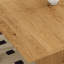 Table de salle à manger rectangulaire avec base de rangement-1672556770