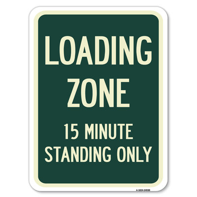Loading Zone 15 Minutes Standing Only/24550