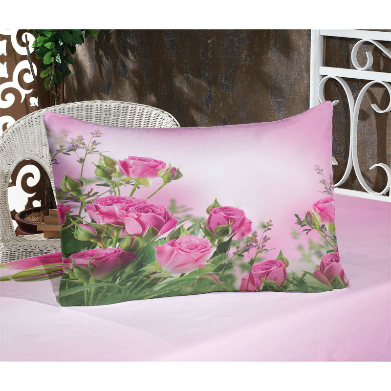 Drap-housse et coussin décoratif Ambesonne, Ensemble de draps pour lit simple TG + 5 articles 
