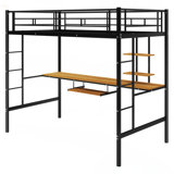 Loft Bed With Desk And Shelf
