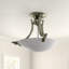 Woodburn Glass Semi Flush Mount-10550015