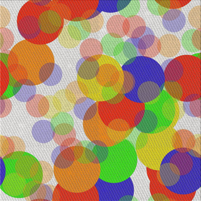 Tapis rouge à pois Colbert