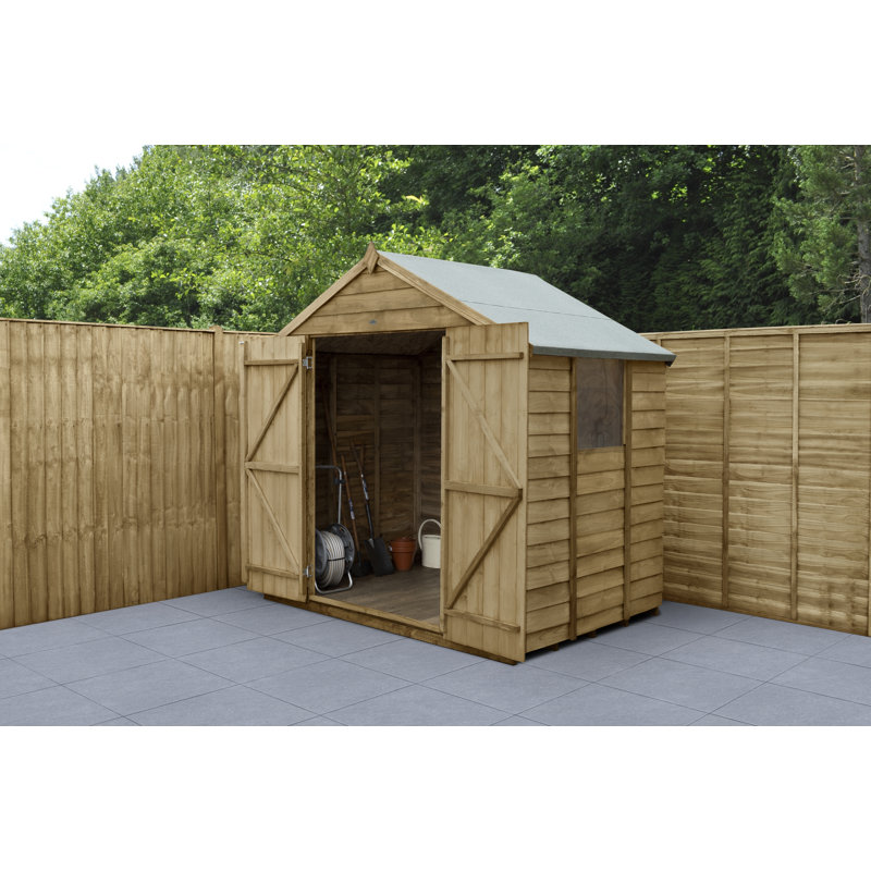  4Life 7x5 Pressure Treated Apex Shed