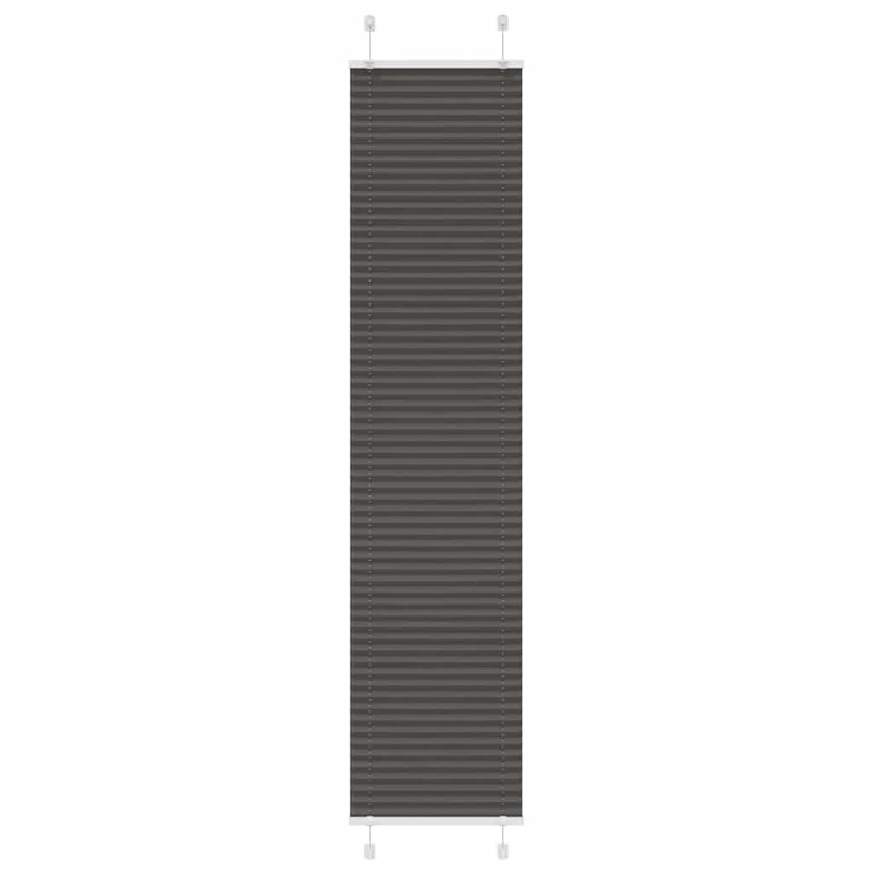 Room Darkening Pleated Shade, 40cmW x 200cmL, Black