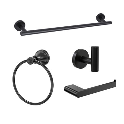 4-Piece Bathroom Hardware Set