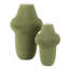 Green Plisse Vase-103115025