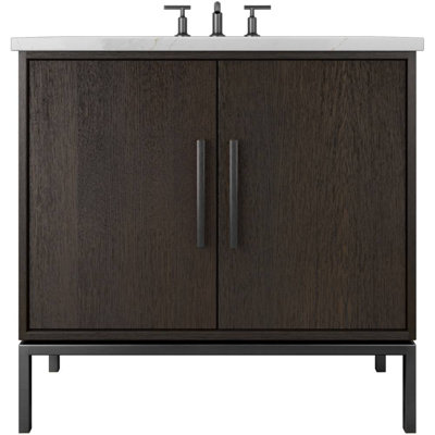 Rift White Single Bath Vanity