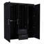 Armoire Elma, chambre à coucher, noir