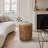 HOMCOM Tree Stump Stool