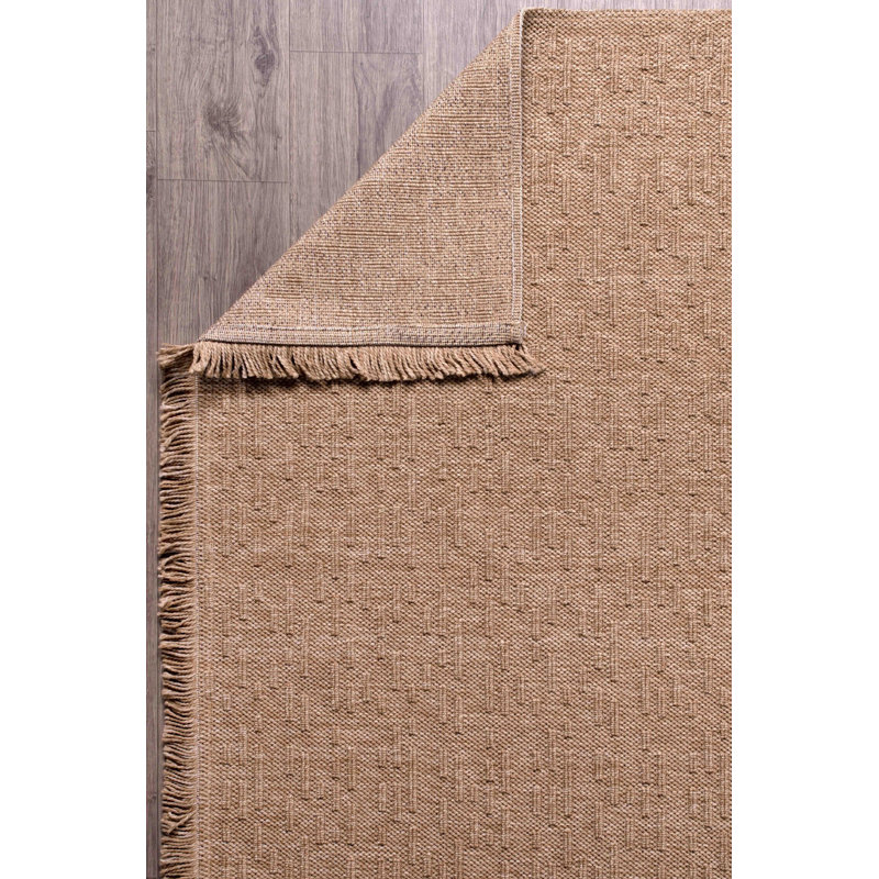 Sazia Solid Colour Machine Made Indoor / Outdoor Area Rug, Runner 2'7" x 9'10"