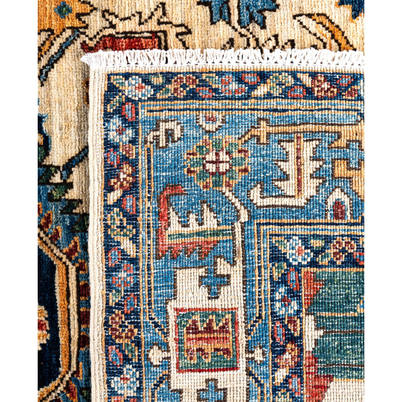 Serapi One-of-a-Kind 4' 1" X 5' 11" Hand Knotted Area Rug