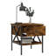 Tahnaout 40cm W Iron Bedside Table-135005034-169839290