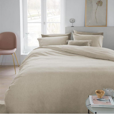 Bonheur flannel duvet cover set