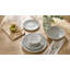 Waterside 16pc Pad Print Stoneware Dinner Set-376192917