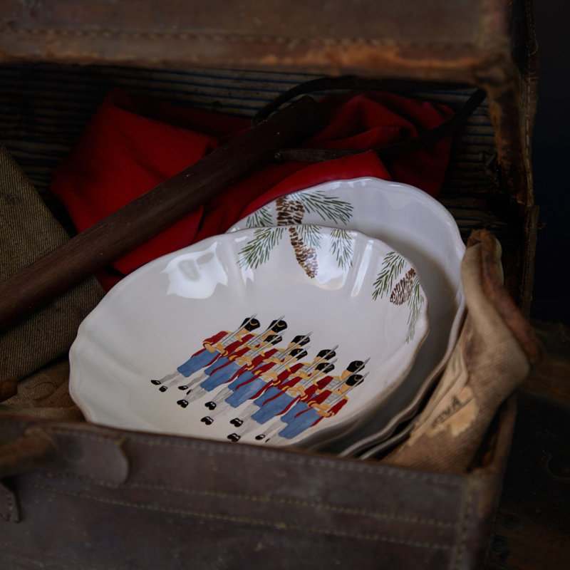 Fine Stoneware Pasta Bowl