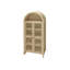 Armoire de rangement Annche de 71,16 po de hauteur, avec tablettes réglables, porte en acrylique, pour un rangement bien rangé dans les armoires de cuisine, grande porte moderne pour une organisation efficace