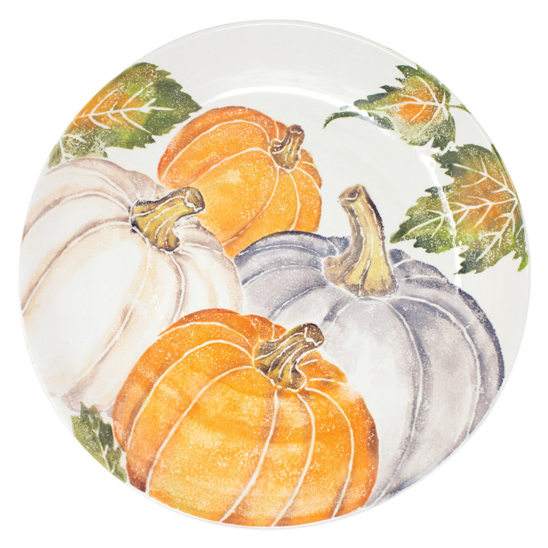 Pumpkins Terra Bianca Serving Bowl