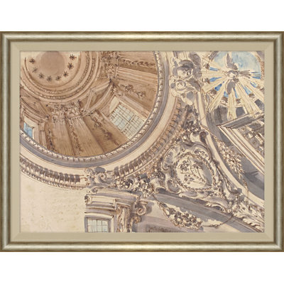 Design For A Church Ceiling Print by Trebbi