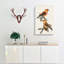 Crossbill Birds by Von Wright - Wrapped Canvas-55323879