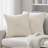 Corduroy Throw Pillow Covers,Soft Corduroy Couch Decorative Pillow Covers Windmill Textured Striped Cushion Cover,Set of 2-112511055-112511057