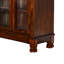Marv Bookcase Cabinet, 4 Waterfall Glass Doors Slate Inlay-105368619