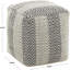 Pouf en tissu Cole and Grey Bohemian