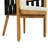 Patio 5-Piece Acacia Wood Round Dining Set With Flat Rope & Cushions