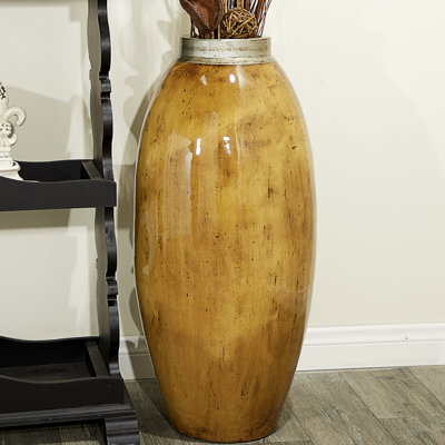 Vase brun en céramique Seveno Changeaks