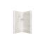 Contour de douche en coin l 40 po x P 40 po x H 80 po FlexStone-34110246