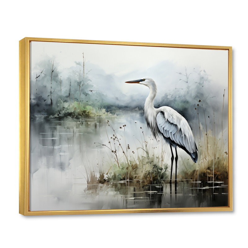 «Alaska Icy Wilderness», reproduction sur toile, H 30 po x l 40 po x P 1,5 po, Cadre flottant doré