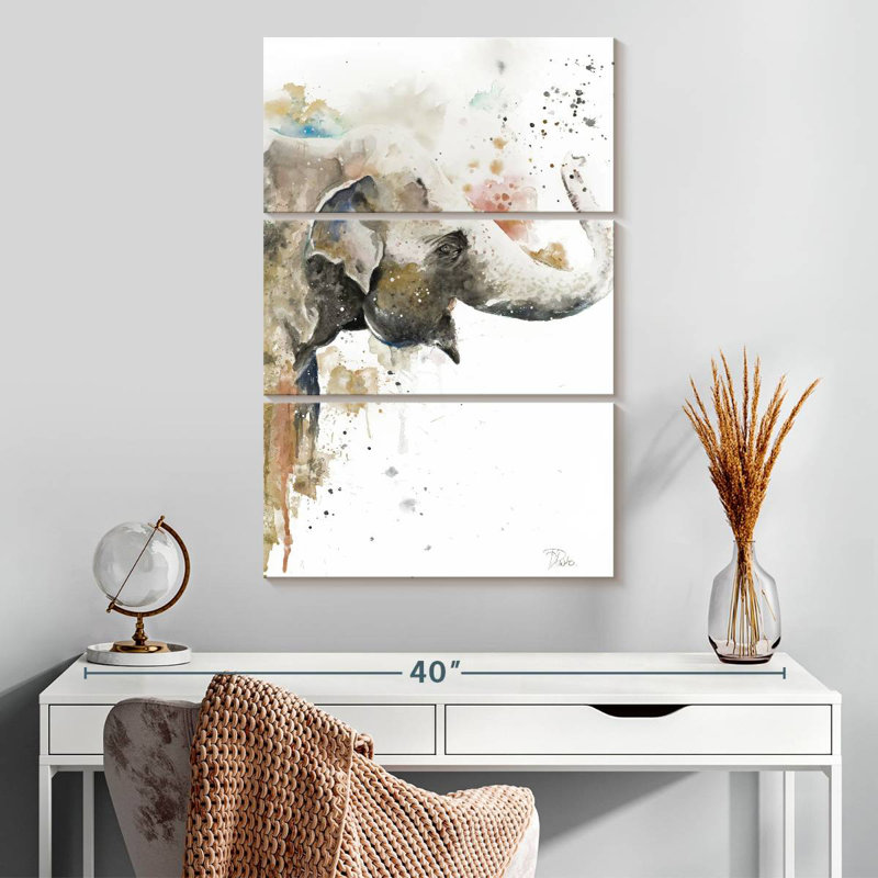 Brampt Water Elephant, 32" H x 20" W