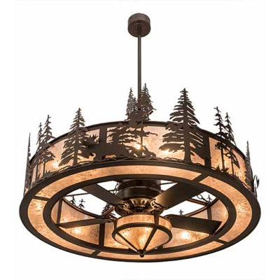 Jaeyla 30'' Ceiling Fan with Light Kit