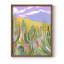 Lavender Desert I, reproduction encadrée - bois massif-1200195568-1200195573