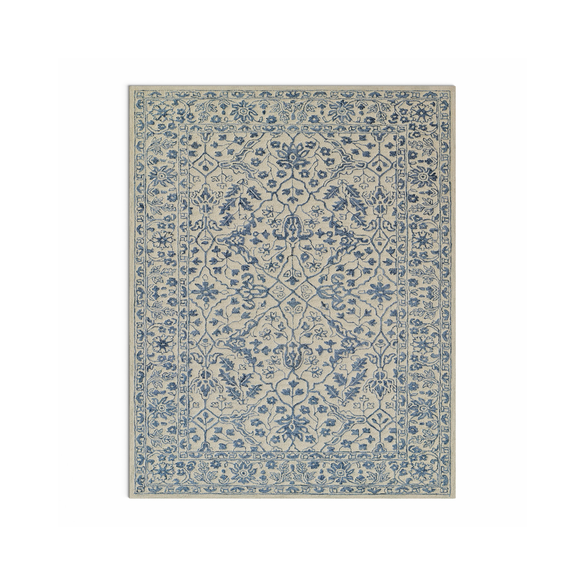 Bayford Handmade Wool Rug, Rectangle 8' x 10'