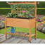 Jardinière surélevée en bois massif