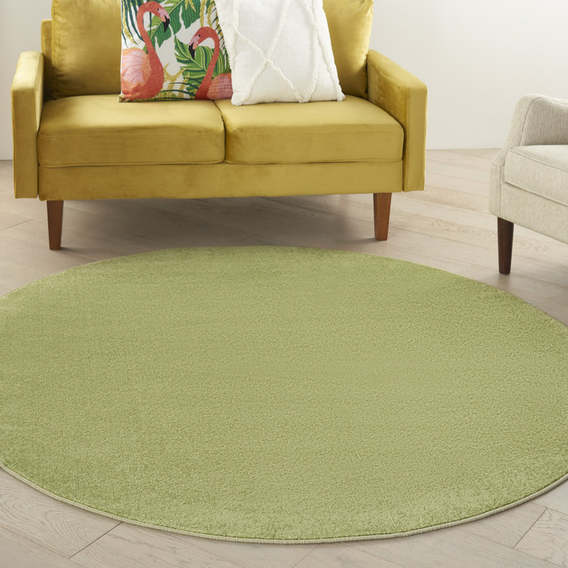Yitsel Indoor / Outdoor Rug, Round 6'