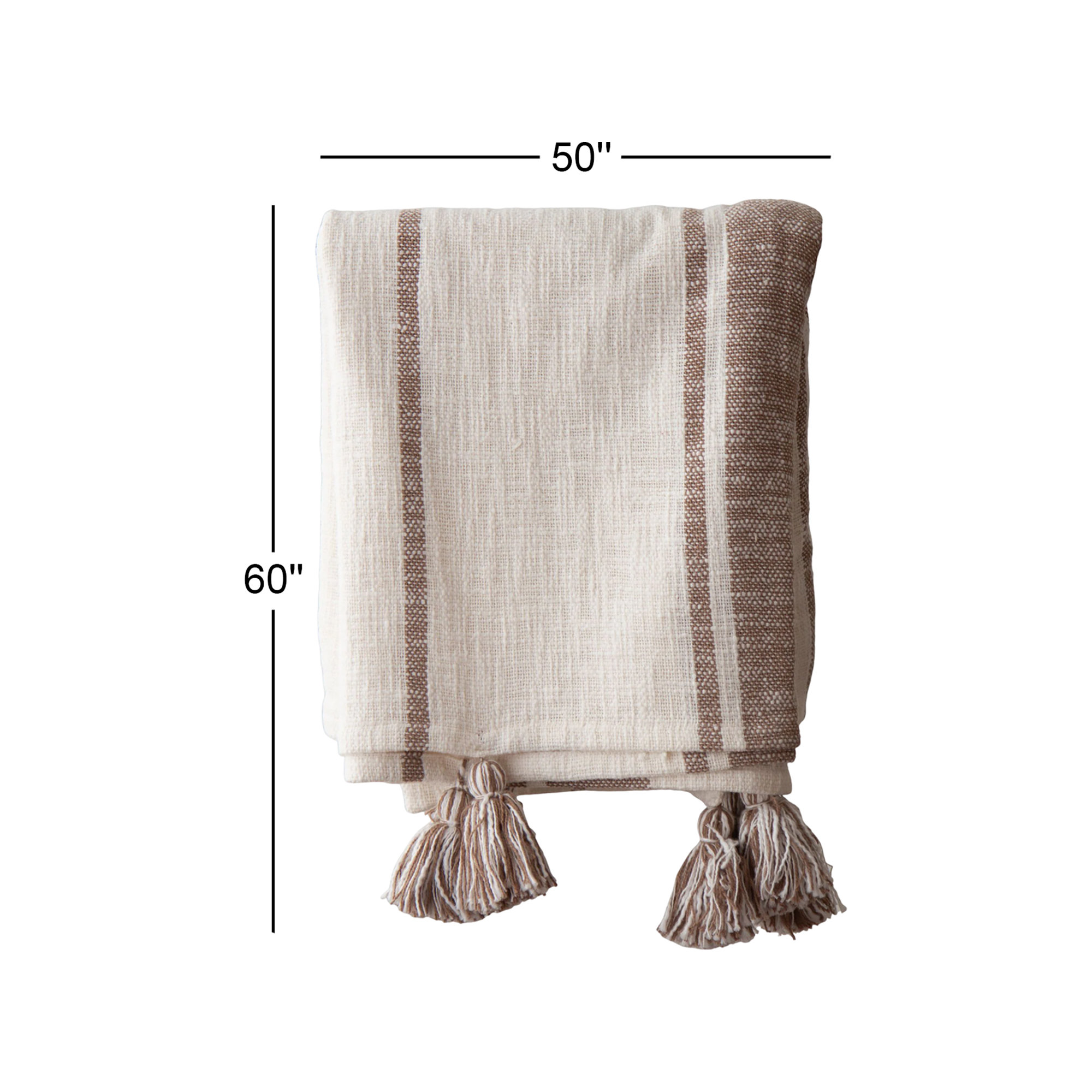 Maia Cotton Knitted Throw Blanket