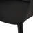 Outdoor Chair Azalea - Feature, Frame, Elegant Curve Design, Black Polypropylene, 22.51in Depth, 21.4in Width, 32.4in Height, 12.56lb Weather , , Minimalist Style, Weight
