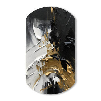 Soderberg - Abstract Cylinder Shape Assymterical Metal Wall Art