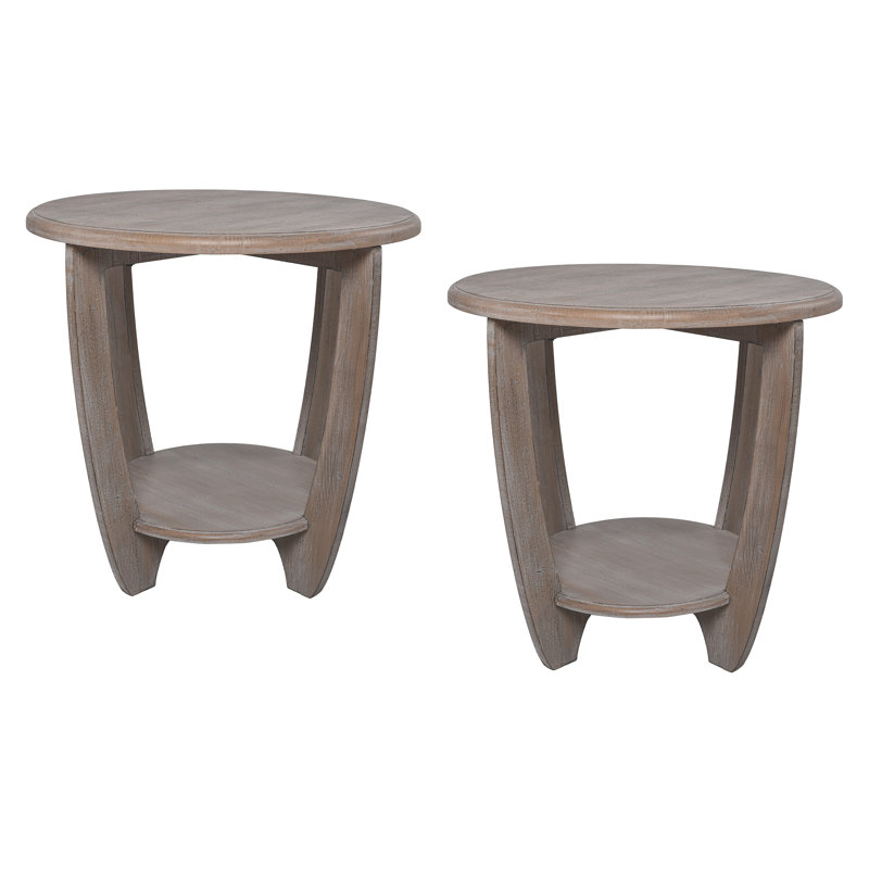 Table de bout Jerick Rustic Farmhouse