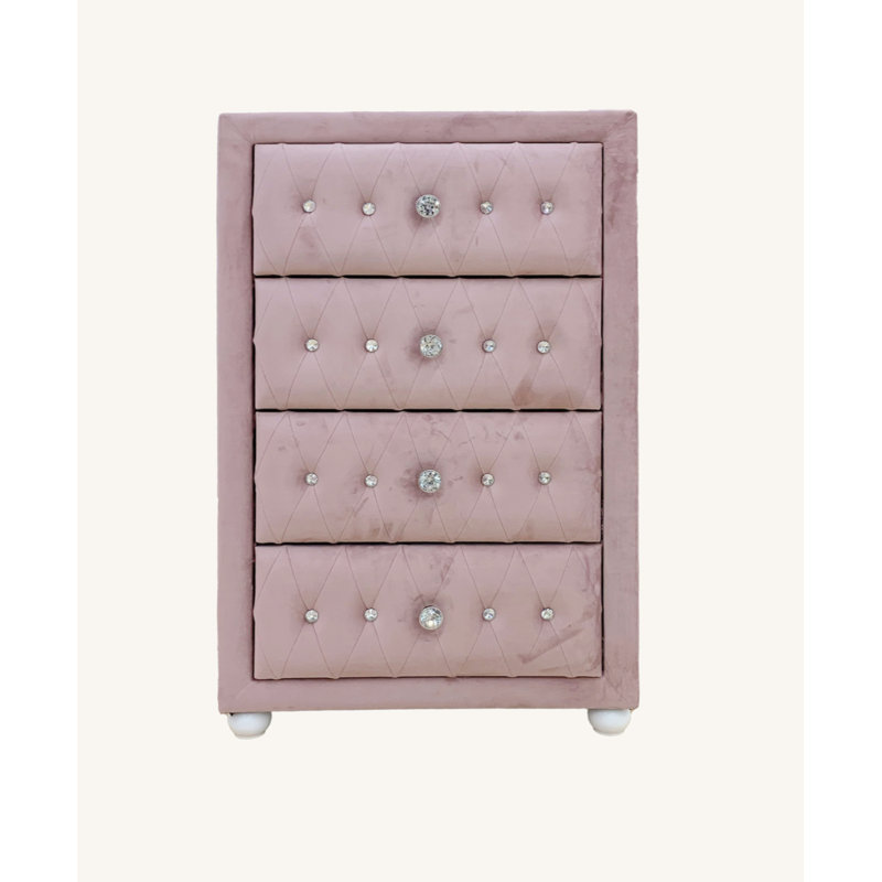 Commode en tissu Reggie