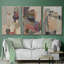 Grès, impression sur toile 3 pièces-91886893-91886892