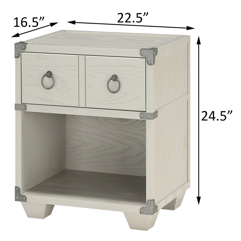 Table de chevet 1 tiroir Gleason